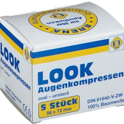 Look Augenkompressen 56 x 72 mm unsteril|