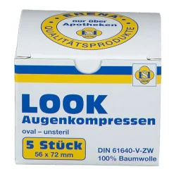 Look Augenkompressen 56 x 72 mm unsteril|