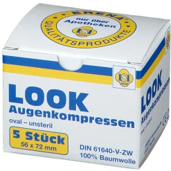 Look Augenkompressen 56 x 72 mm unsteril|