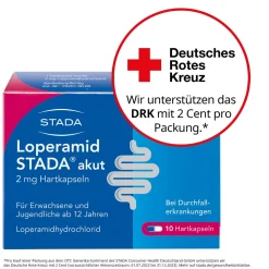 STADA® akut 2mg Hartkapseln bei akutem Durchfall>Loperamid Discount