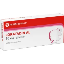 AL 10 mg Tabletten bei Heuschnupfen>Loratadin Best
