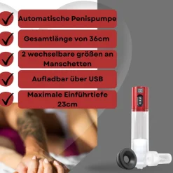 - Elektronische Penispumpe + Masturbatoreinsatz|LOVELYNESS Best