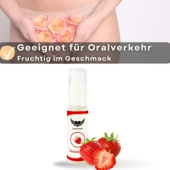 - Gleitgel mit Geschmack Erdbeere, Kirsche, Schokolade, Passionsfrucht im Set 120ml|LOVELYNESS Discount