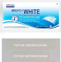 Lovely Smile WHITE-STRIPS Bleaching Stripes Zahnaufhellung-Streifen><noscript><img width=