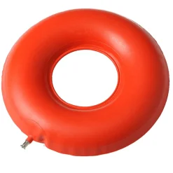 Luftkissen aus Gummi inkl. Luftkissenpumpe und Vliesbezug 42,5 cm>