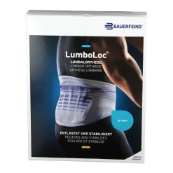 LumboLoc® Rückenstütz Bandage Gr. 5 titan><noscript><img width=