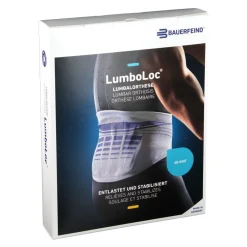 LumboLoc® Rückenstütz Bandage Gr.4 titan| Sale