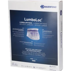 LumboLoc® Rückenstütz Bandage Gr.2 titan| Clearance