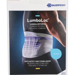 LumboLoc® Rückenstütz Bandage Gr.2 titan| Clearance