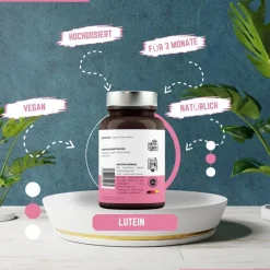 Lutein Kapseln mit Tagetes Extrakt - Hochdosiert von VitaminFuchs><noscript><img width=