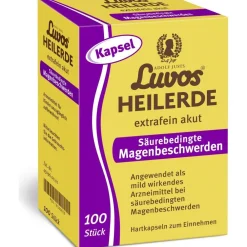 ® Heilerde extrafein akut Säurebedingte Magenbeschwerden Kapseln|Luvos Sale