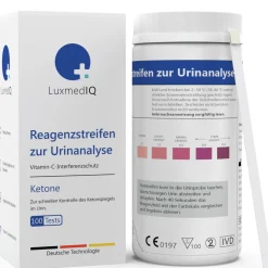 LuxmedIQ Keton Teststreifen – Ketose Teststreifen für Keto Ernährung & Diät| Clearance