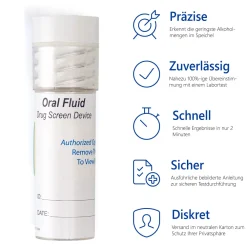 Speichel Alkoholtester - Einweg Alkolholtest zum Nachweis des Blutalkoholspiegels><noscript><img width=