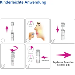 Speichel Drogenschnelltest zum Nachweis von 11 Drogen + Alkohol - Drogentest Multi 12><noscript><img width=