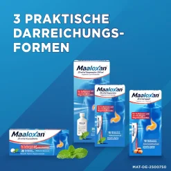 Kautabletten | Bei Sodbrennen & Magenschmerzen | Akuthilfe & Schutz|Maaloxan Online