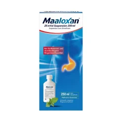 Suspension 250 ml | Bei Sodbrennen | Schützt den Magen zuverlässig|Maaloxan New