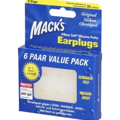Macks Earplugs> Hot