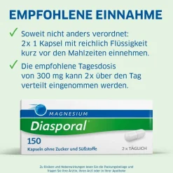 Magnesium-Diasporal® 150, Kapseln|Magnesium Diasporal Outlet