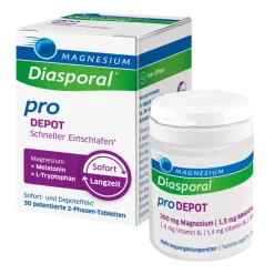 Magnesium-Diasporal pro DEPOT Schneller Einschlafen – Tabletten| Hot