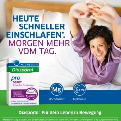 Magnesium-Diasporal pro DEPOT Schneller Einschlafen – Tabletten| Hot