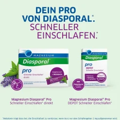 Magnesium-Diasporal pro Schneller Einschlafen direkt – Direktsticks| Best