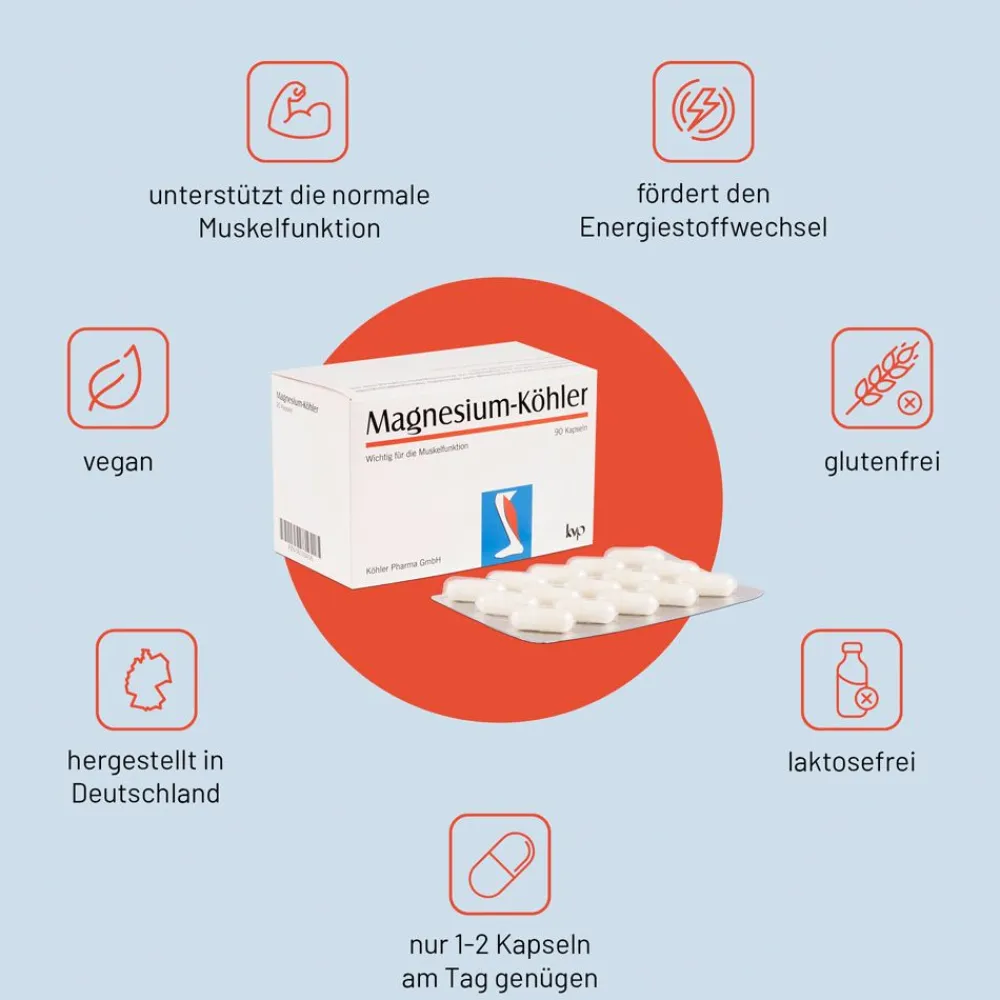 Magnesium Köhler Kapseln> Online