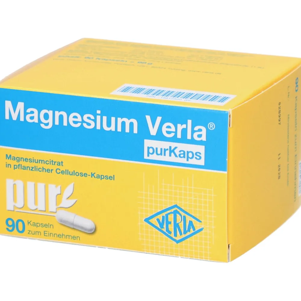 ® purKaps Kapseln|Magnesium Verla Online