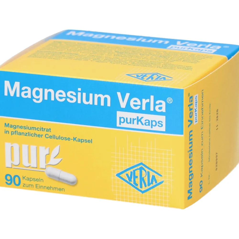 ® purKaps Kapseln|Magnesium Verla Online