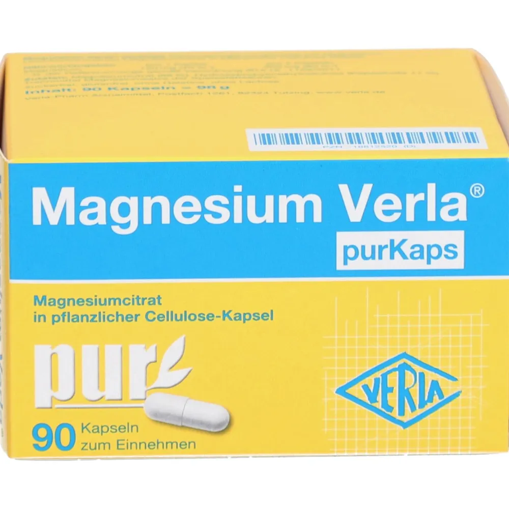 ® purKaps Kapseln|Magnesium Verla Online