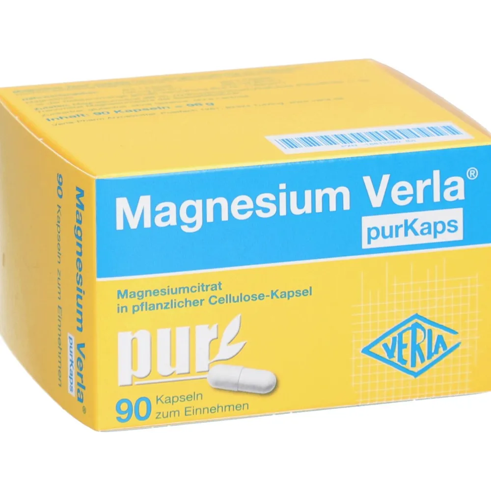 ® purKaps Kapseln|Magnesium Verla Online