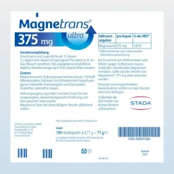 ® 375 mg ultra Magnesium Kapseln><noscript><img width=