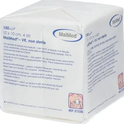 ® Vlieskompressen 10 x 10 cm unsteril>MaiMed Hot