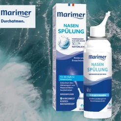 MARIMER Meerwasser Nasenspray isotonisch, Kinder & Erwachsene| Hot