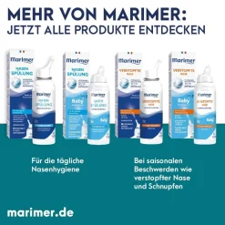 MARIMER Meerwasser Nasenspray hypertonisch, Baby Spezial><noscript><img width=