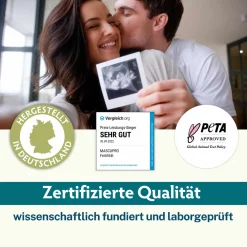 Fertilität | Kinderwunsch Vitamine für Männer | Folsäure & Aminosäuren|MASCUPRO Clearance