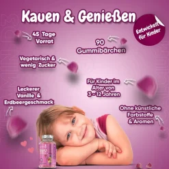maxmedix Calcium & Vitamin D3 Gummibärchen für Kinder><noscript><img width=