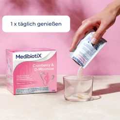 Cranberry & D-Mannose - für Blase, Abwehrkräfte & Vaginalflora mit Milchsäurebakterien><noscript><img width=