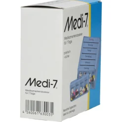 Medikamentendosierer für 7 Tage colore>Medi-7 Discount