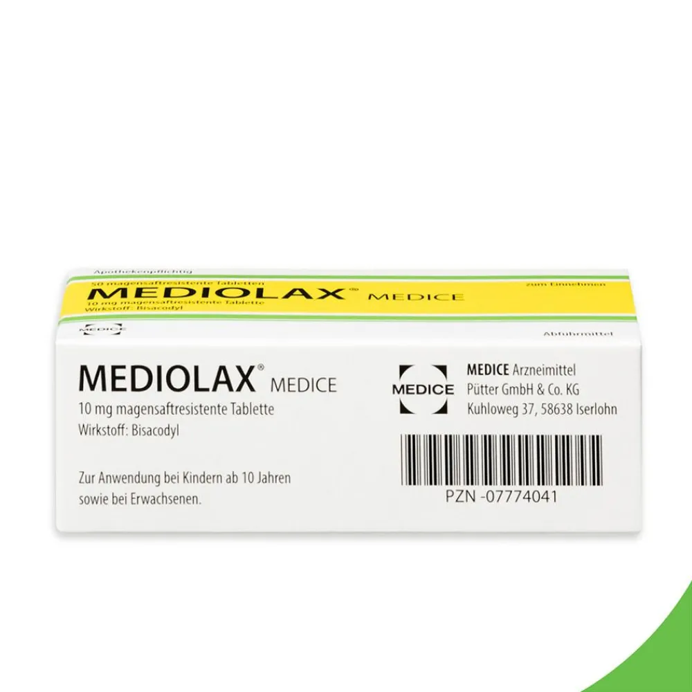 MEDIOLAX bei Verstopfungsbeschwerden> Discount