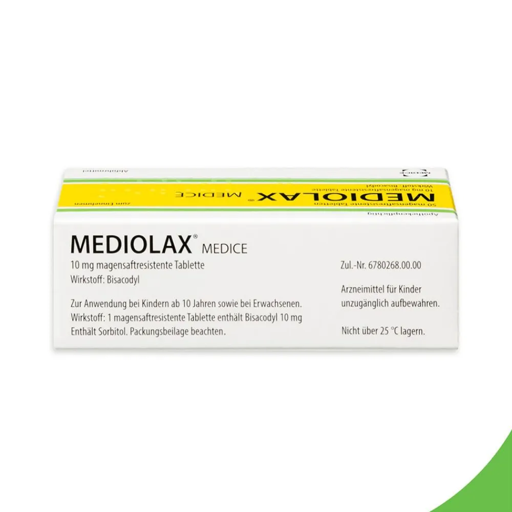 MEDIOLAX bei Verstopfungsbeschwerden> Discount