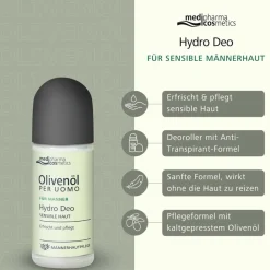 Olivenöl Per Uomo Hydro Deo|Medipharma Cosmetics Online
