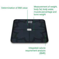 BS 450 connect Körperanalysewaage mit Smartphone App|Medisana