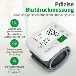 BW 355 Handgelenk-Blutdruckmessgerät|Medisana New