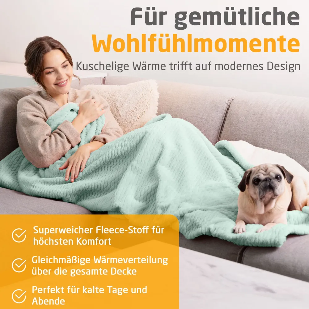 HB 417 - Heizdecke - savage green|Medisana Online