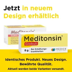 ® Globuli bei ersten Anzeichen einer Erkältung|Meditonsin Best