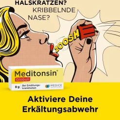 ® Globuli bei ersten Anzeichen einer Erkältung|Meditonsin Best