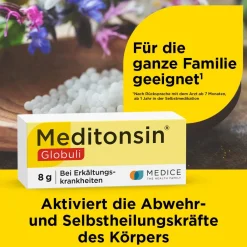 ® Globuli bei ersten Anzeichen einer Erkältung|Meditonsin Best
