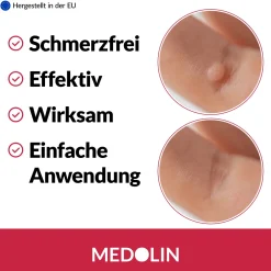Medolin® Warzenpflaster 2er Set><noscript><img data-lazyloaded=