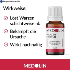 Medolin® Warzen Tinktur 2er Set| Best