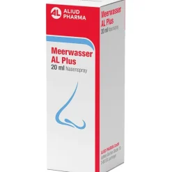 Meerwasser AL Plus Nasenspray zur Befeuchtung und Pflege bei Schnupfen| Outlet